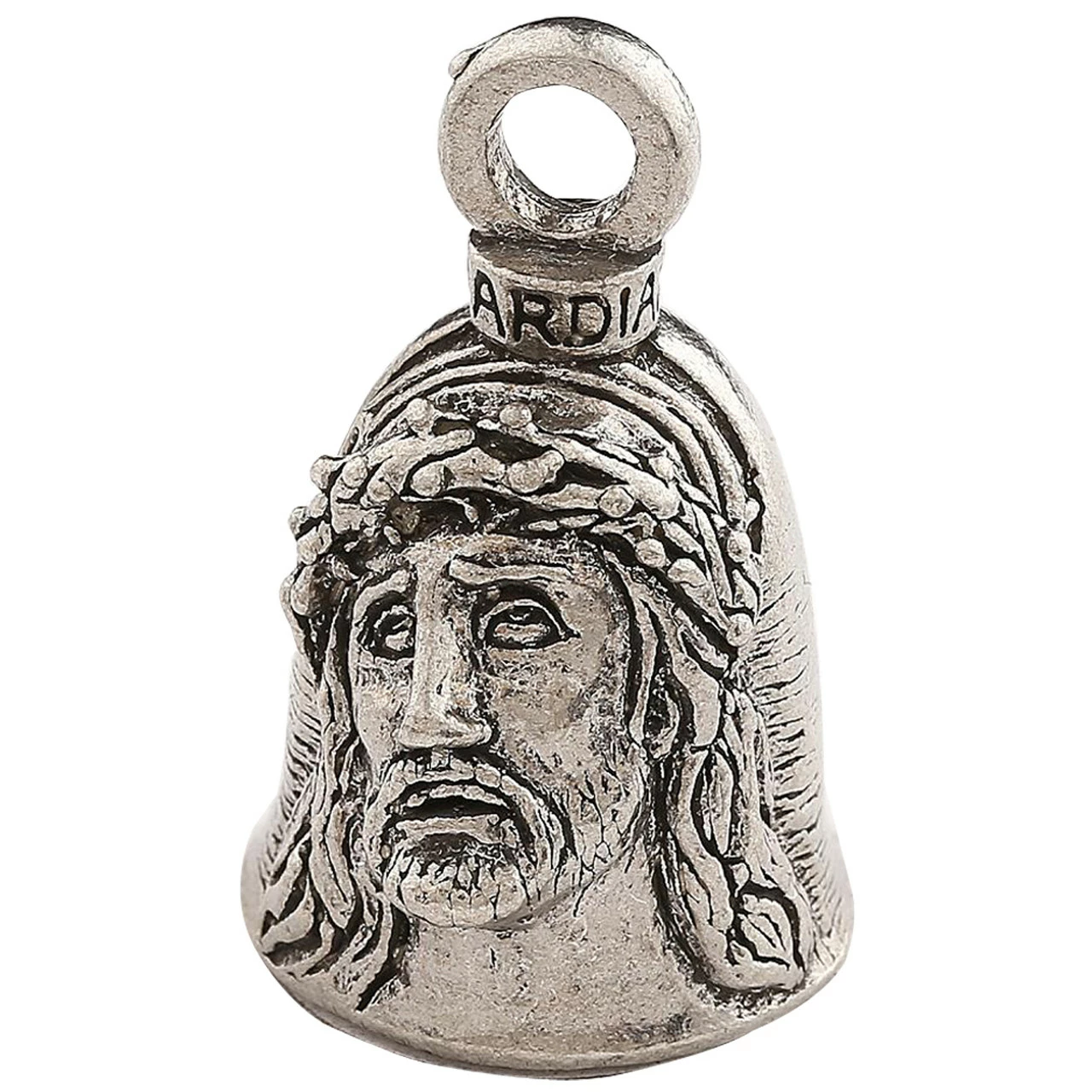 Biker Motorcycle Bells - Guardian Bell Crown Of Thorns / Jesus 3 Biker Motorcycle Bells - Guardian Bell Crown Of Thorns / Jesus