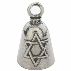 Biker Motorcycle Bells - Guardian Bell Star Of David