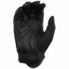 Mens GL703 Black Premium Gel Palm Reflective Skull Motorcycle Leather Gloves -Motorcycle Helmets Shop 12583 07664.1661286541