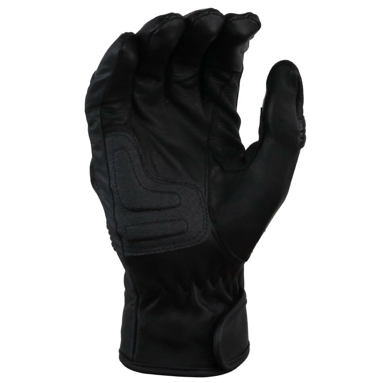 Vance GL704 Mens Black Hard Knuckle Motorcycle Racer Leather Gloves 3 Vance GL704 Mens Black Hard Knuckle Motorcycle Racer Leather Gloves