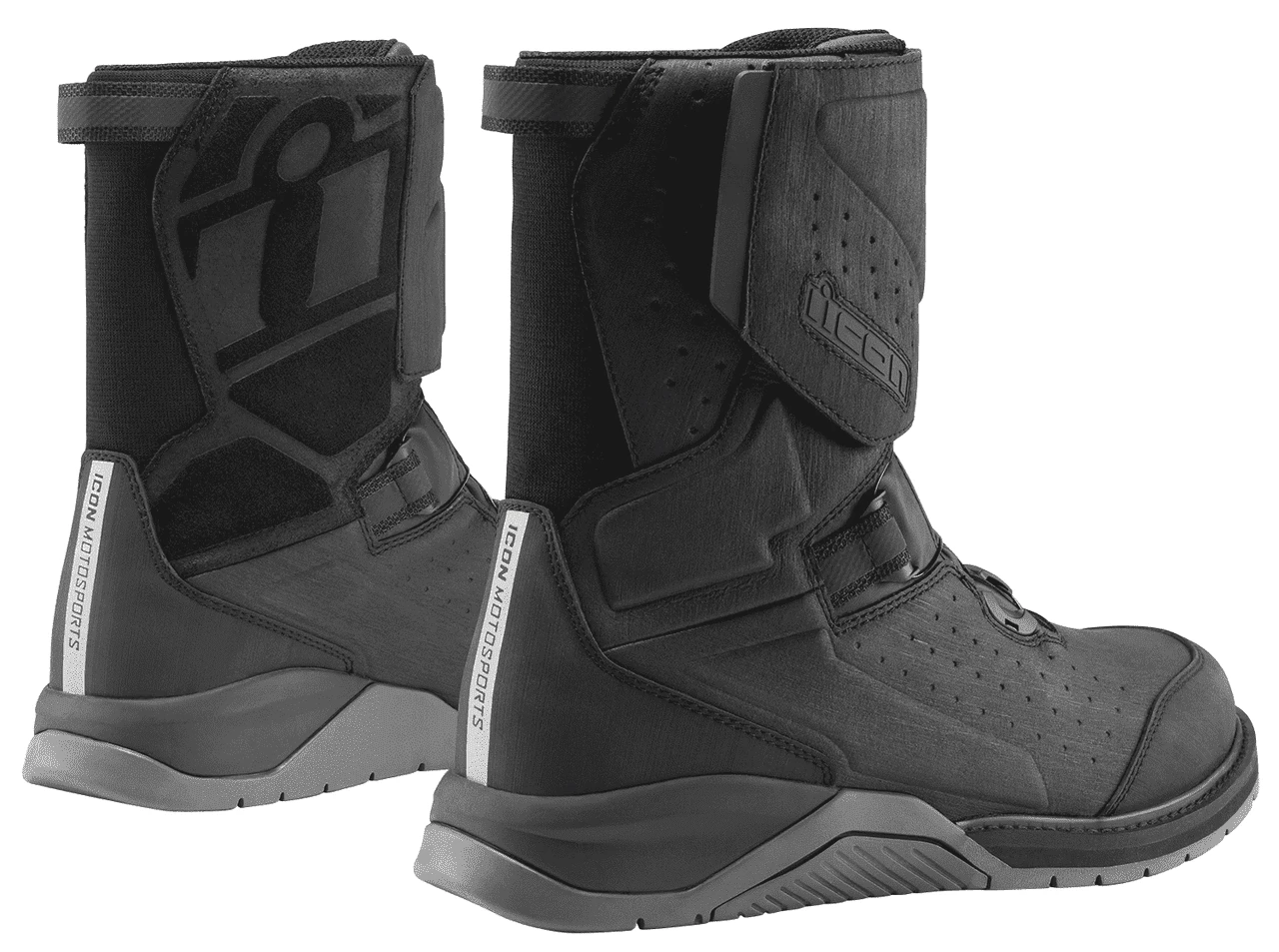Icon Alcan Waterproof Motorcycle Boots 4 Icon Alcan Waterproof Motorcycle Boots - Image 2