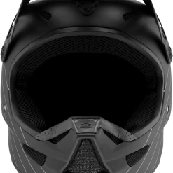 100% STATUS Downhill/BMX ESSENTIAL Black Motorcycle Helmet
