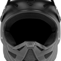 100% STATUS Youth Essential Black Motorcycle Helmet