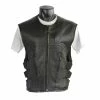 Jafrum MV904 SWAT Team Bulletproof Style Cowhide Biker Motorcycle Leather Vest -Motorcycle Helmets Shop 1578005 92413.1676389575