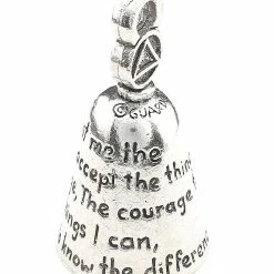 Biker Motorcycle Bells - Guardian Bell Serenity Prayer