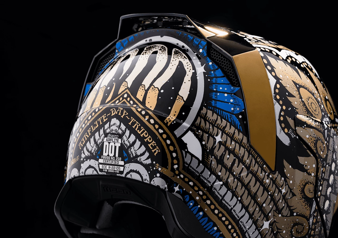 Icon Airfilte Daytripper Motorcycle Helmet 14 Icon Airfilte Daytripper Motorcycle Helmet - Image 12