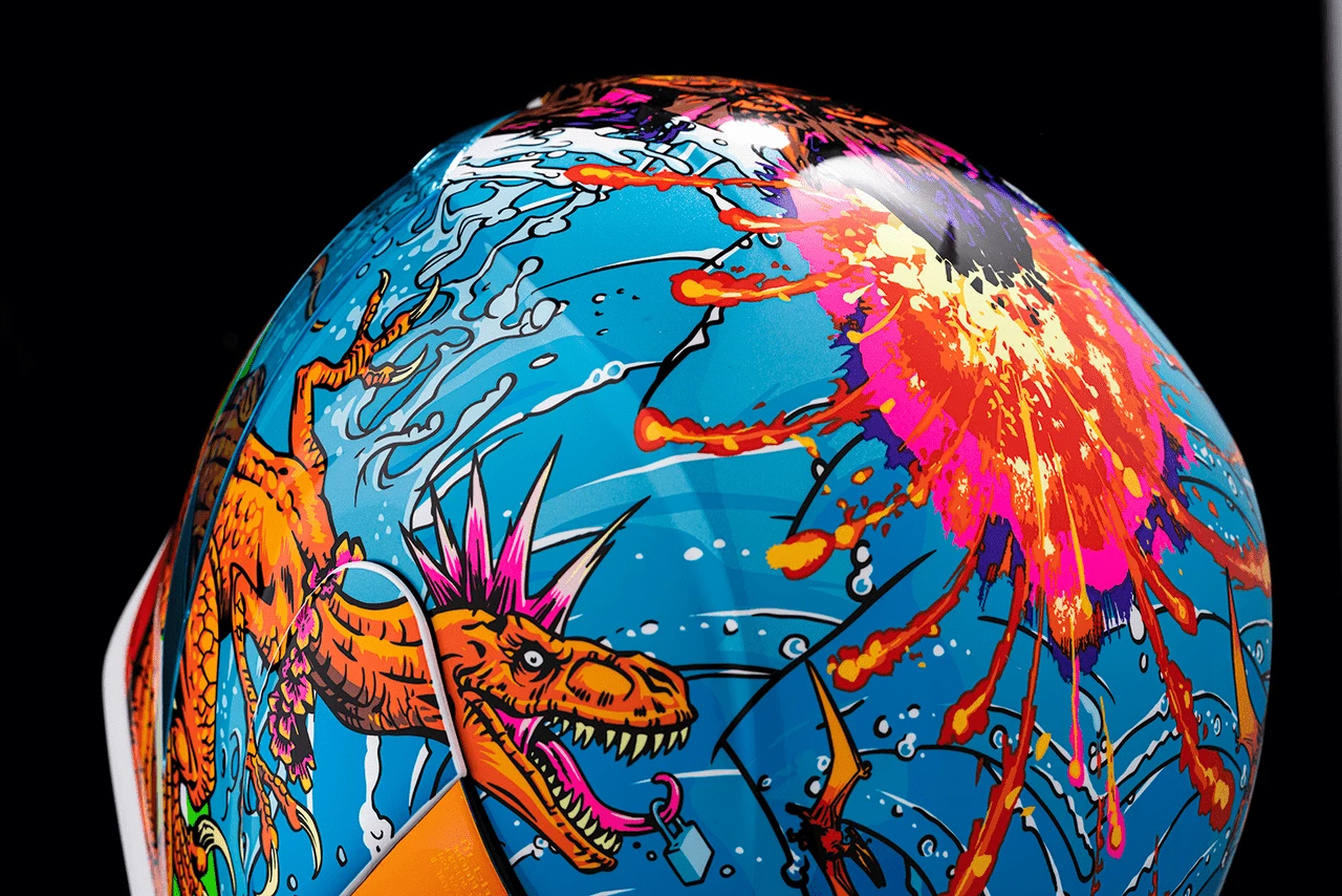 Icon Airform Dino Fury Motorcycle Helmet 11 Icon Airform Dino Fury Motorcycle Helmet - Image 9