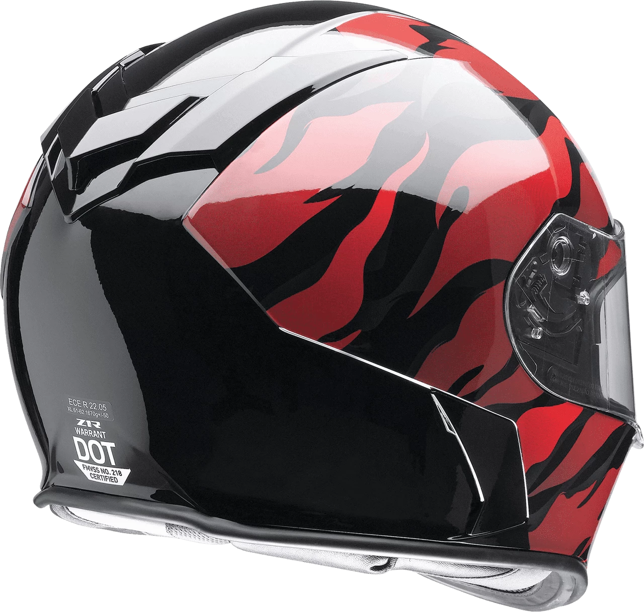 Z1R Warrant Panthera Full Face Motorcycle Helmet 6 Z1R Warrant Panthera Full Face Motorcycle Helmet - Image 4