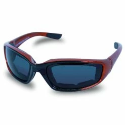 Mens SG107 Dark Smoke Biker Motorcycle Sunglasses