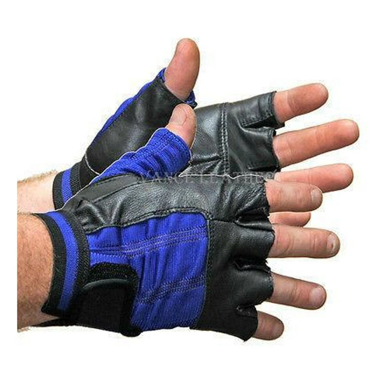 Vance VL428 Mens Black Shorty Stretch Leather Gloves 4 Vance VL428 Mens Black Shorty Stretch Leather Gloves - Image 2
