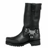 Mens Milwaukee Motorcycle Clothing Company MMCC Drag Harness Motorbike Biker Riding Black Leather Boots -Motorcycle Helmets Shop 31993 84081.1661286439