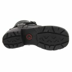 Womens Milwaukee Motorcycle Clothing Company MMCC Paragon Motorbike Biker Riding Black Leather Boots -Motorcycle Helmets Shop 32205 03808.1661286453