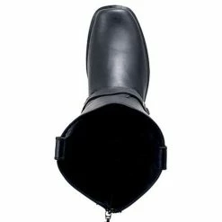 Mens Milwaukee Motorcycle Clothing Company MMCC Classic Harness Motorbike Biker Riding Black Leather Boots -Motorcycle Helmets Shop 32283 54042.1661286153