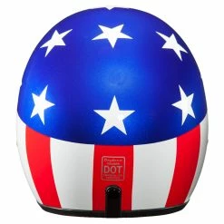 Daytona Cruiser Captain America Helmet -Motorcycle Helmets Shop 34094 92018.1661286468
