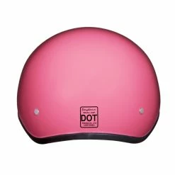 Daytona Women's Skull Cap Half Helmet With Peak Visor