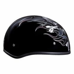Daytona Skull Cap Cross Bones Half Helmet -Motorcycle Helmets Shop 34826 14829.1661286480