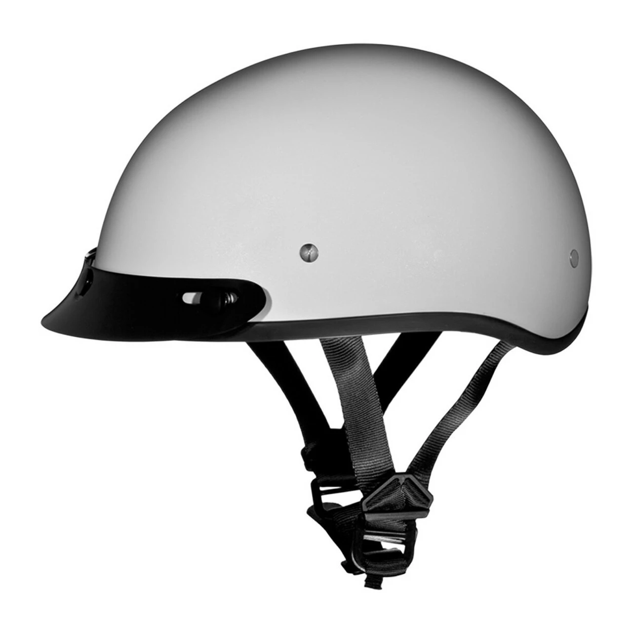 Daytona Skull Cap Half Helmet With Peak Visor 5 Daytona Skull Cap Half Helmet With Peak Visor - Image 3