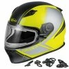 GMax FF49S Hail Snow Helmet With Electric Shield -Motorcycle Helmets Shop 41313 37441.1661286292