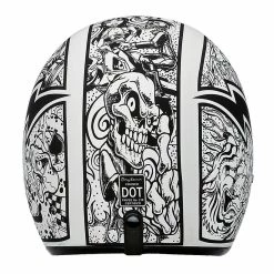 Daytona Cruiser Graffiti Helmet -Motorcycle Helmets Shop 43521 56368.1661286519