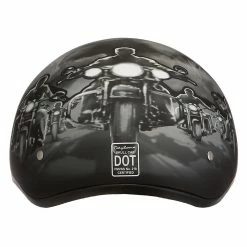 Daytona Skull Cap Guns Helmet -Motorcycle Helmets Shop 43573 20797.1661286515