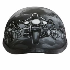 Daytona Novelty Eagle With Guns Half Helmet -Motorcycle Helmets Shop 43626 65252.1661286307