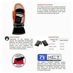 Venture Heat Epic 2.0 Battery Heated Motorcycle Mittens -Motorcycle Helmets Shop 45167 42091.1661286408