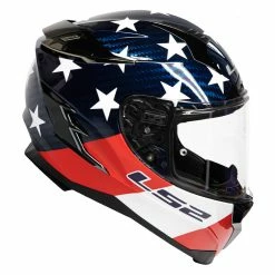 LS2 Challenger Carbon Americarbon Helmet
