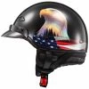 LS2 Bagger Murica Eagle Half Helmet -Motorcycle Helmets Shop 46774 04765.1661286194