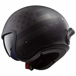 LS2 Spitfire Black Flag Helmet -Motorcycle Helmets Shop 46889 21475.1661286550