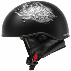 GMax HH 65 Ghost/RIP Half Helmet -Motorcycle Helmets Shop 47316 40886.1661286575