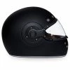 Daytona Retro Dull Black Helmet -Motorcycle Helmets Shop 48312 47529.1661286504