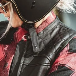 Highway 21 Women's Ava Leather Motorcycle Vest -Motorcycle Helmets Shop 48376 14628.1661286174