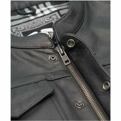 Highway 21 Magnum Leather Motorcycle Vest 10 Highway 21 Magnum Leather Motorcycle Vest -Motorcycle Helmets Shop 48986 46459.1661286215