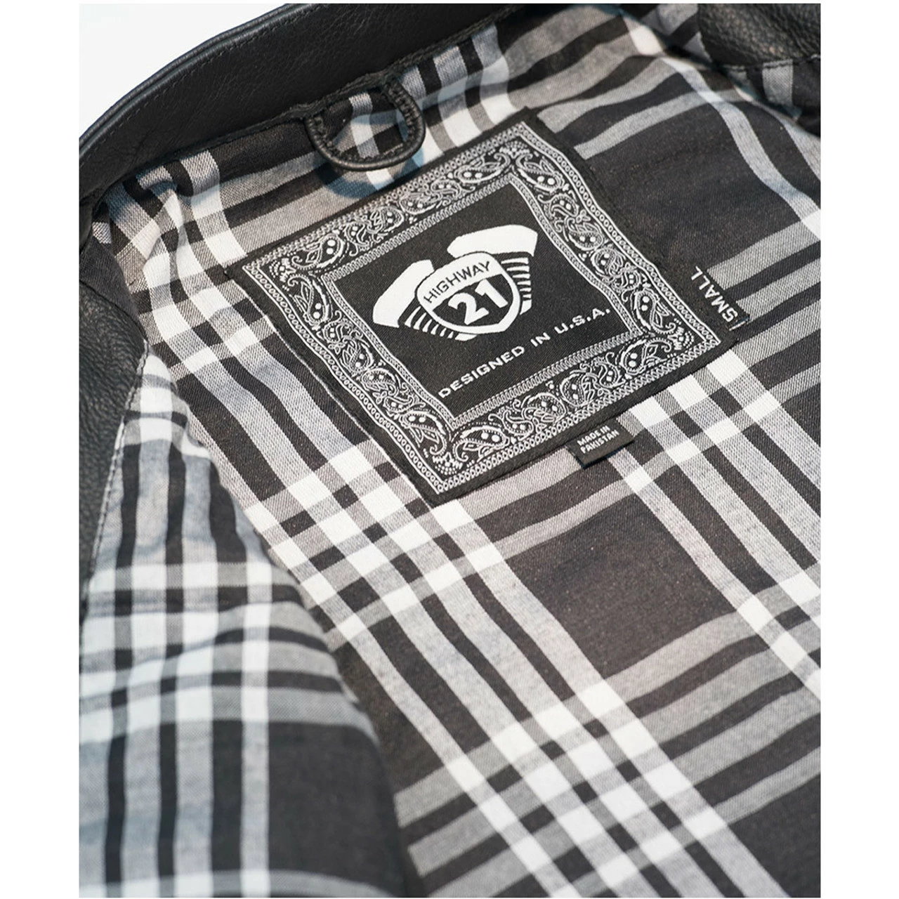 Highway 21 Magnum Leather Motorcycle Vest 7 Highway 21 Magnum Leather Motorcycle Vest - Image 5