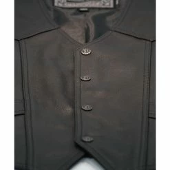 Highway 21 Six Shooter Leather Motorcycle Vest -Motorcycle Helmets Shop 49026 75801.1661286216