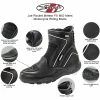 Joe Rocket Meteor FX MID Mens Motorcycle Riding Boots -Motorcycle Helmets Shop 49219 07155.1661286463