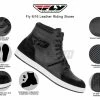 Fly M16 Leather Riding Shoes -Motorcycle Helmets Shop 49241 61287.1661286197