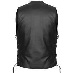 Vance VL907 Mens Black Premium Cowhide Leather Biker Motorcycle Vest With Buffalo Nickel Snaps And Conceal Carry Pocket 12 Vance VL907 Mens Black Premium Cowhide Leather Biker Motorcycle Vest With Buffalo Nickel Snaps And Conceal Carry Pocket -Motorcycle Helmets Shop 4 54840.1667933712