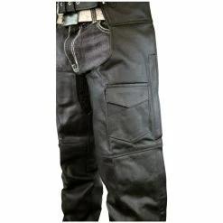 Vance Leather VL805S Mens And Womens All Season Black Zip-out Insulated Thermal Liner Biker Leather Motorcycle Chaps -Motorcycle Helmets Shop 51643 38152.1661286237