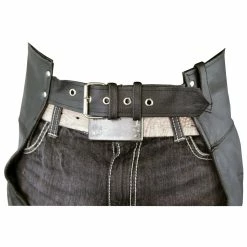 Vance Leather VL805S Mens And Womens All Season Black Zip-out Insulated Thermal Liner Biker Leather Motorcycle Chaps -Motorcycle Helmets Shop 51646 48753.1661286241