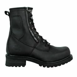Mens Milwaukee Motorcycle Clothing Company MMCC Trooper Motorbike Biker Riding Black Leather Boots 13 Mens Milwaukee Motorcycle Clothing Company MMCC Trooper Motorbike Biker Riding Black Leather Boots -Motorcycle Helmets Shop 57470 75381.1661286524