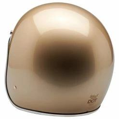 Biltwell Bonanza Metallic Champagne Helmet -Motorcycle Helmets Shop 58774 33303.1661286328