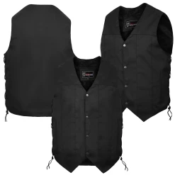 Men's Premium Black Textile Motorcycle 10 Pocket Vest With Dual Conceal Carry Pockets - Perfect For Every Biker Versatile & Durable 14 Men's Premium Black Textile Motorcycle 10 Pocket Vest With Dual Conceal Carry Pockets - Perfect For Every Biker Versatile & Durable -Motorcycle Helmets Shop 5 636d3e4a 58c9 4f44 879c 4adb35673a88 70854.1663953434