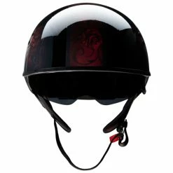 Z1R Vagrant Red Catrina Helmet