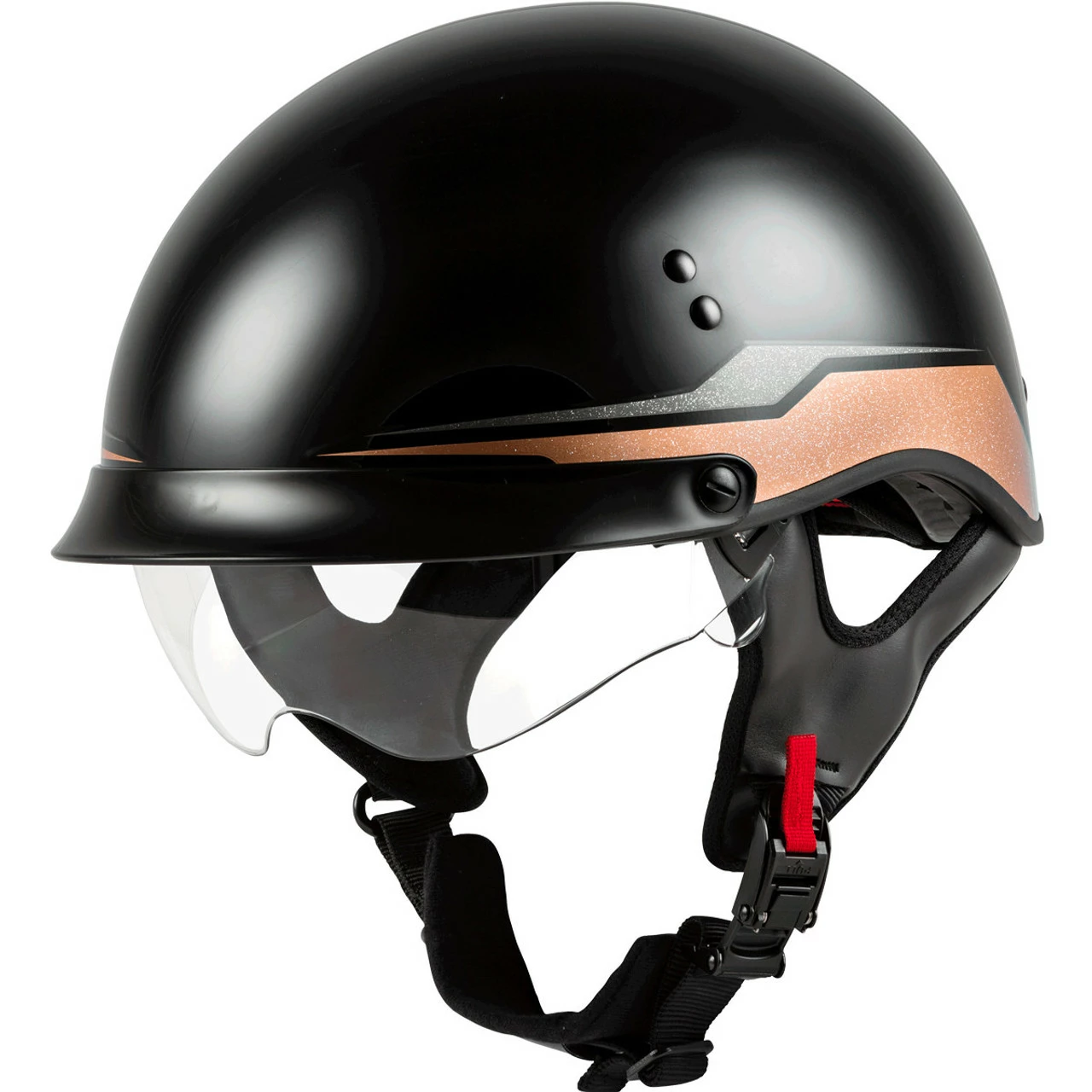 GMax HH 65 Source Full Dressed Half Helmet 4 GMax HH 65 Source Full Dressed Half Helmet - Image 2
