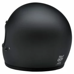 Biltwell Gringo ECE Flat Black Helmet -Motorcycle Helmets Shop 67389 30177.1661286372