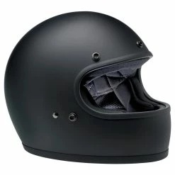 Biltwell Gringo ECE Flat Black Helmet -Motorcycle Helmets Shop 67391 50242.1661286374