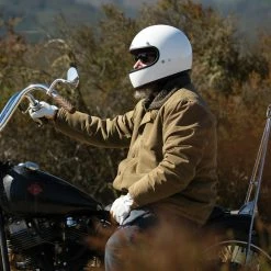 Biltwell Gringo ECE Gloss White Helmet -Motorcycle Helmets Shop 67544 57833.1661286428