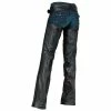 Z1R Women's Sabot Leather Chaps 1 Z1R Women's Sabot Leather Chaps -Motorcycle Helmets Shop 67655 14822.1661286164