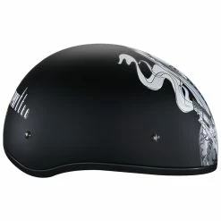 Daytona Skull Cap Make 'Em Pay Half Helmet -Motorcycle Helmets Shop 67825 89039.1661286287